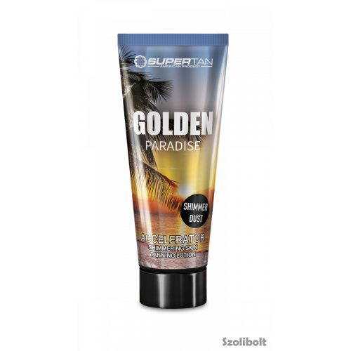 Supertan Golden Paradise Accelerator 200 ml szoláriumkrém