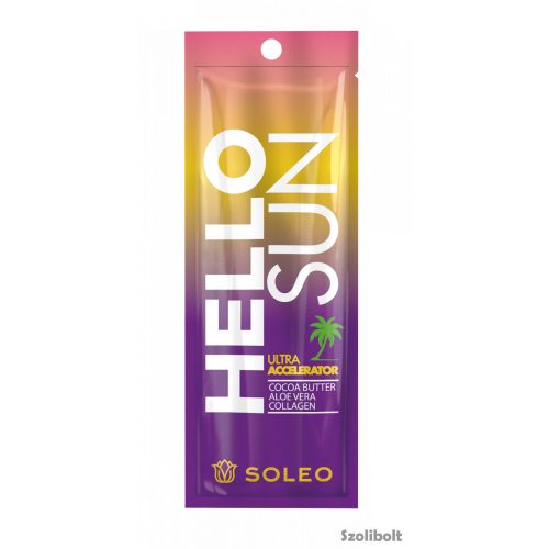 Soleo Hello Sun 15 ml szoláriumkrém
