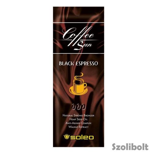 Soleo Black Espresso 15 ml szoláriumkrém