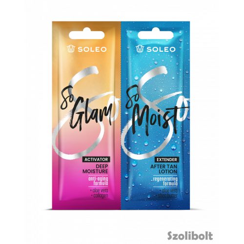 Soleo So Glam + So Moist 15 + 15 ml szoláriumkrém